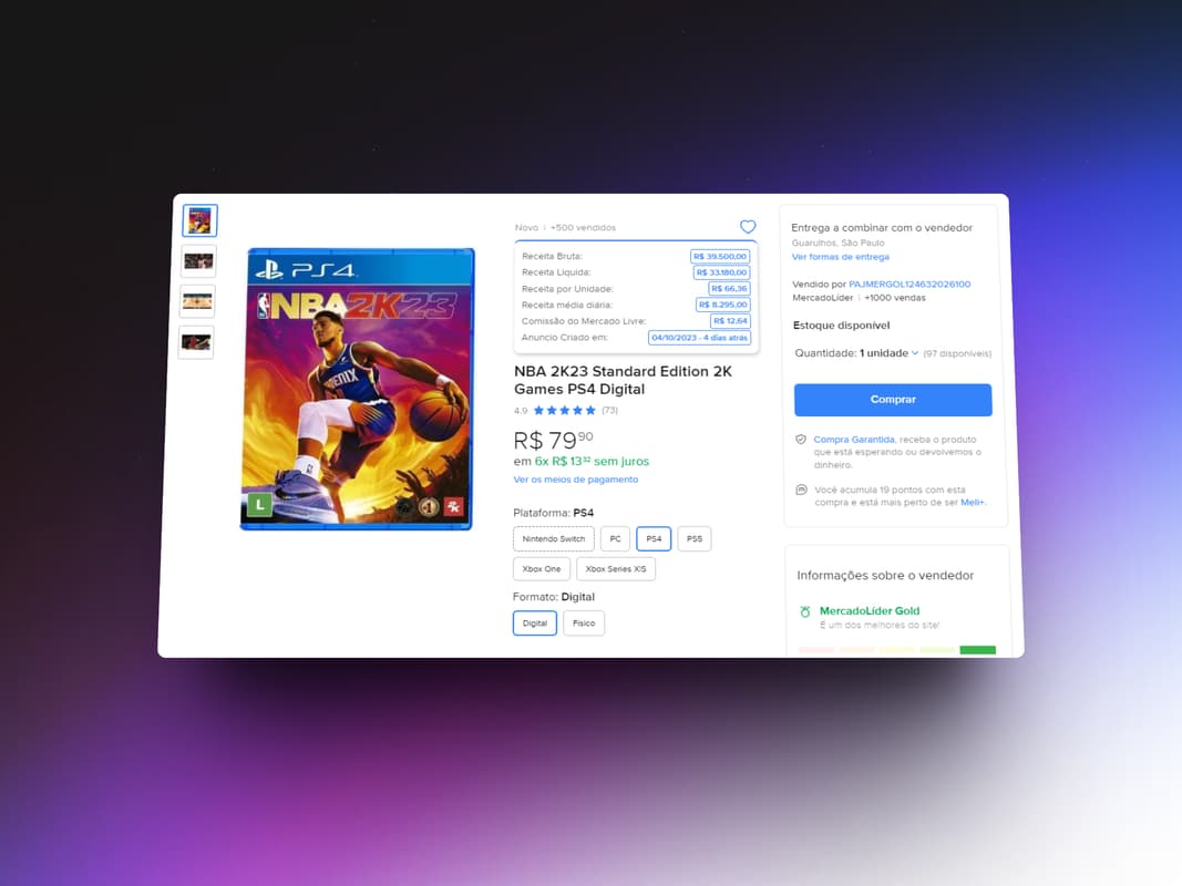 Precificador Mercado Livre